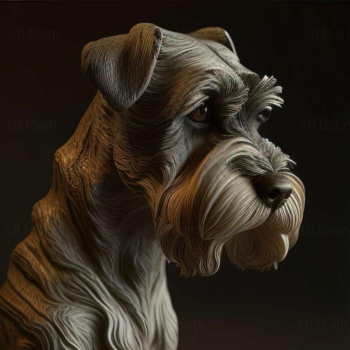 Zwergschnauzer dog